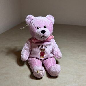 Holy Bible - Sisters are Special - Pink Plush Teddy Bear Toy